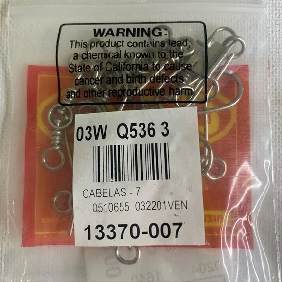 Fishing Swivels Snap Swivels Sleeve Barrel Billfisher Cabelas Sea Striker Lot - Picture 6 of 9